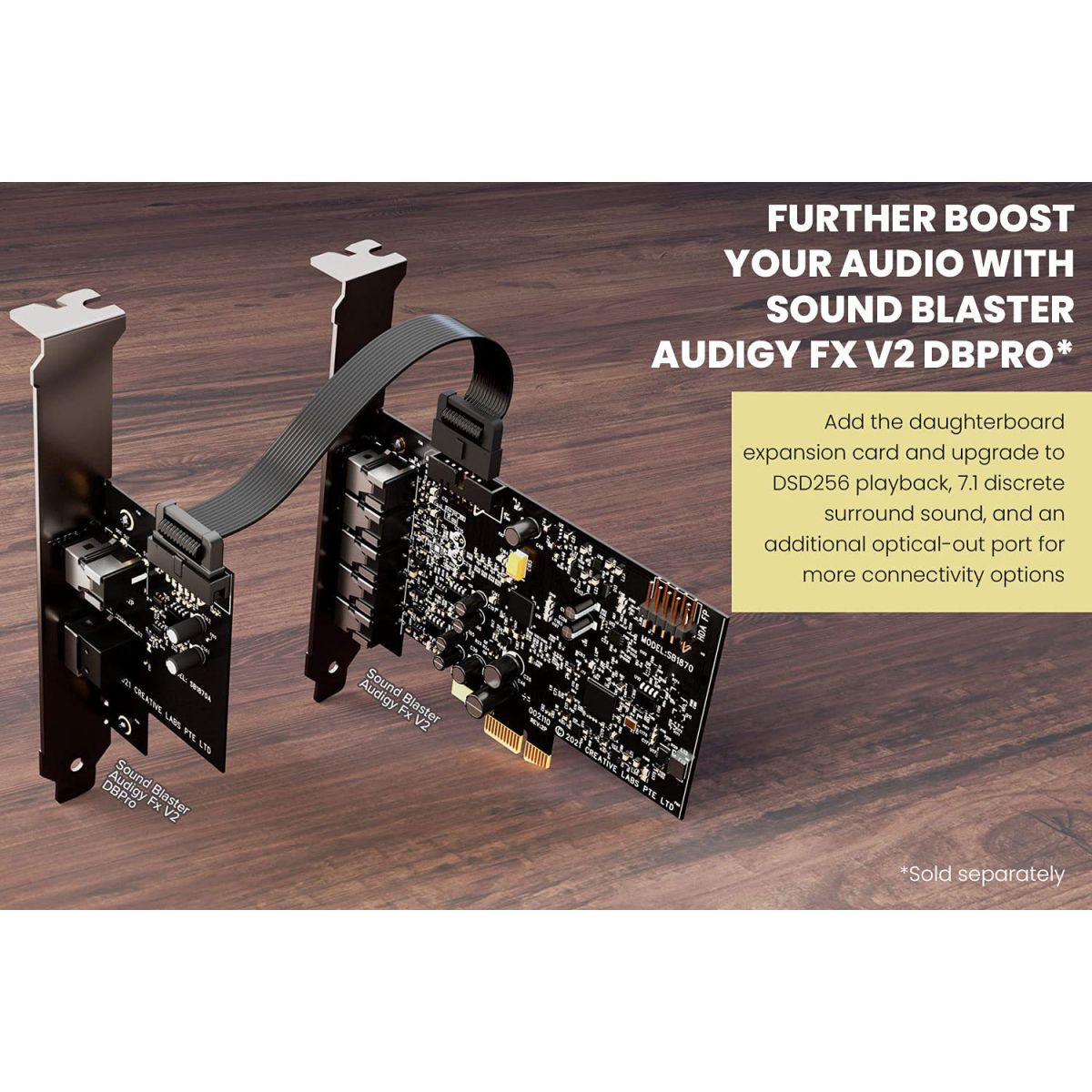 Soundcard Creative Sound Blaster Audigy Fx V2